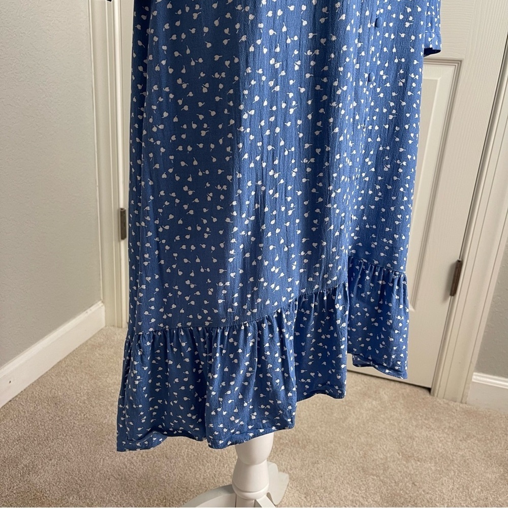 Rails “Jade” Blue Wisteria Midi Dress Size S - Picture 9 of 13